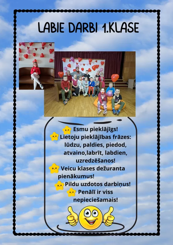 1.klases labie darbi